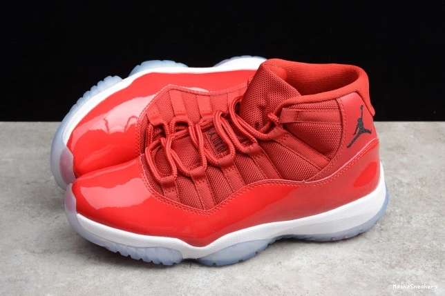 MaikeSneakers RetroGym Air Jordan 11 Red 378037-623 0807